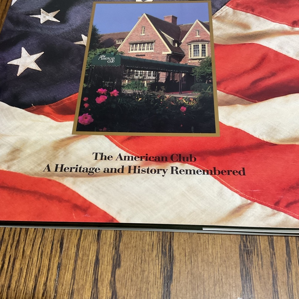 The American Club Book Kohler,WI